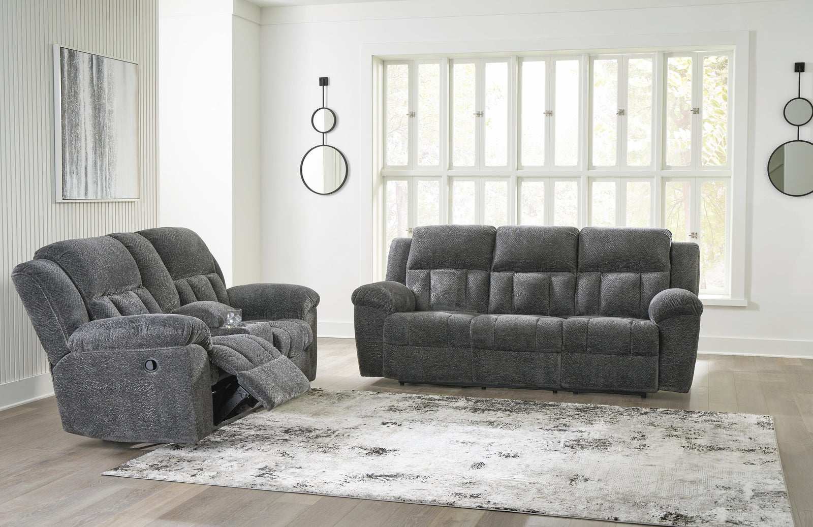 Frohn Reclining Sofa and Loveseat (37406-SI) - Image 12