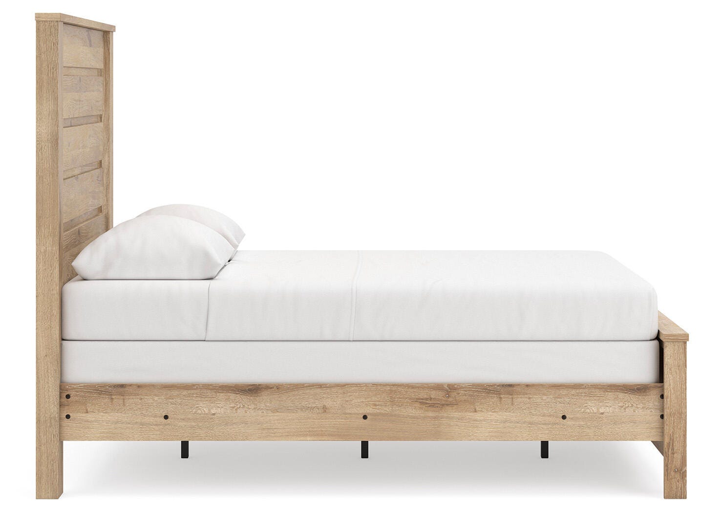 Brozmont Panel Bed, Dresser and Mirror (B1045-SI) - Image 11