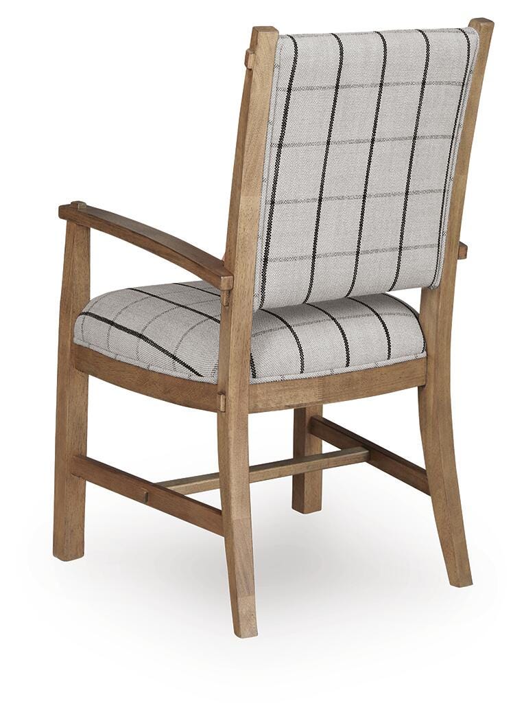 Ridgester Extension Dining Table, 2 Arm Chairs and 4 Side Chairs (D858-SI) - Image 9