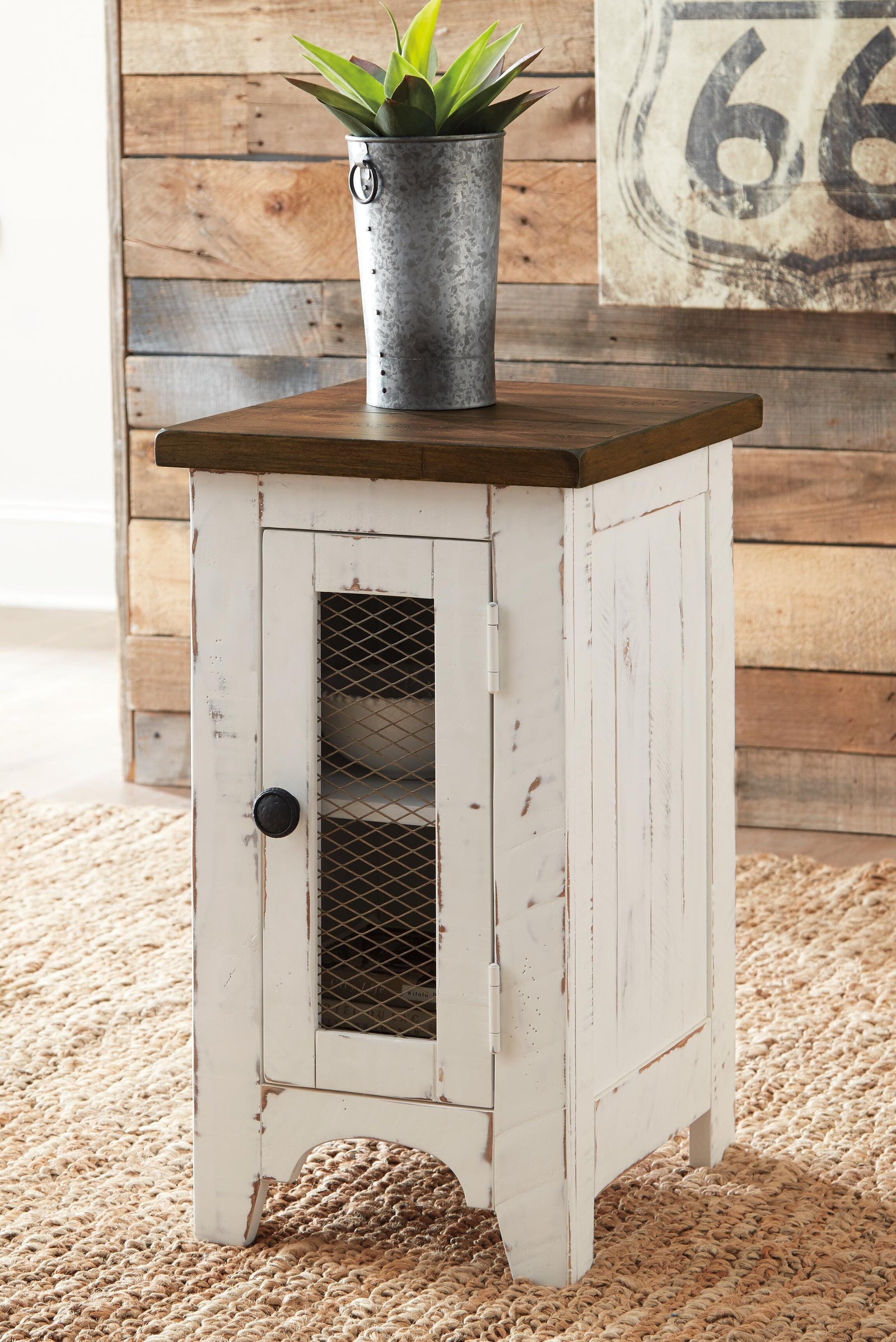 Wystfield Coffee Table and 2 End Tables - White/Brown (T459-SI) - Image 19