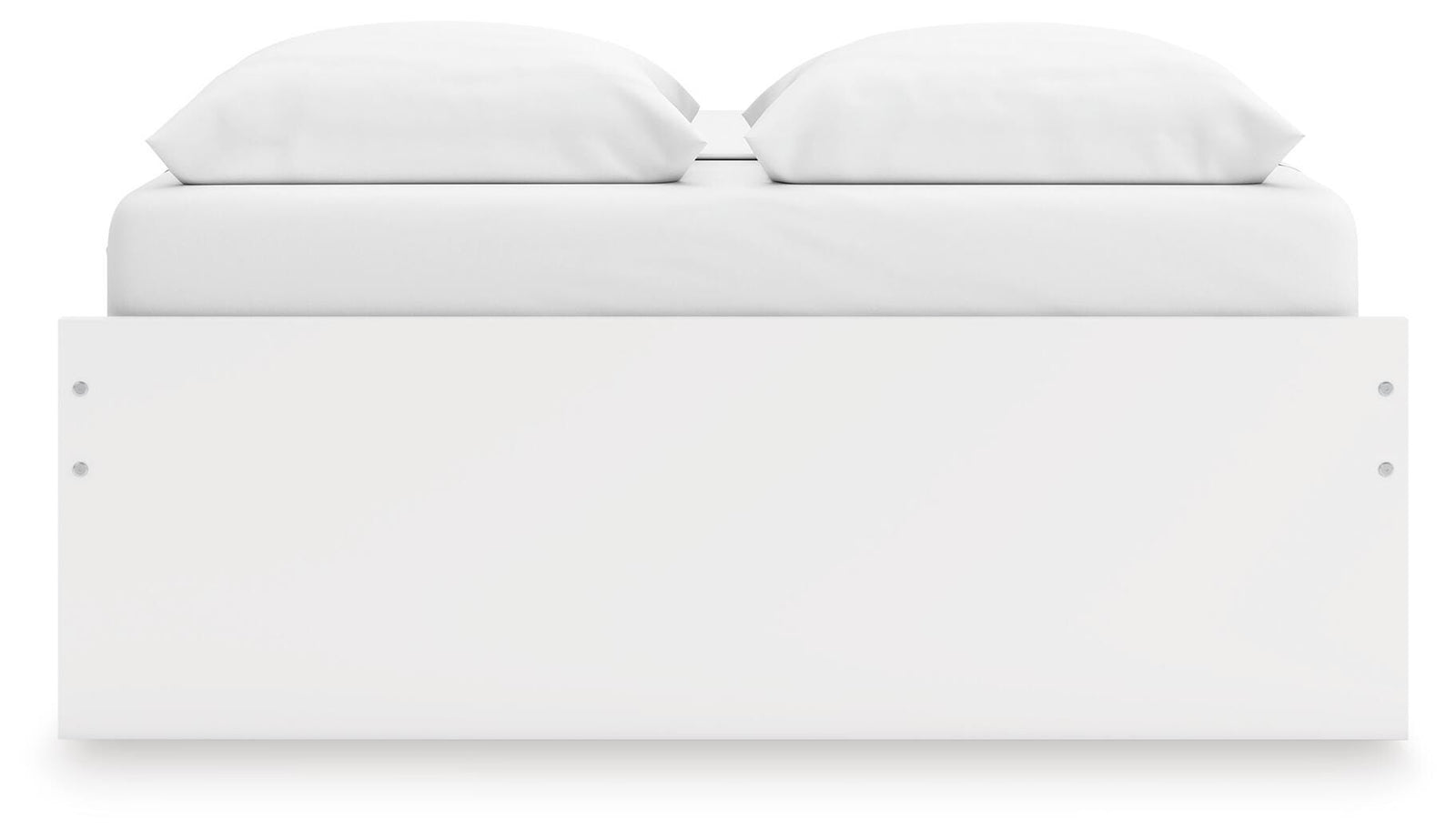 Onita Platform Bed with 1 Side Storage - White (EB9630-SI) - Image 7