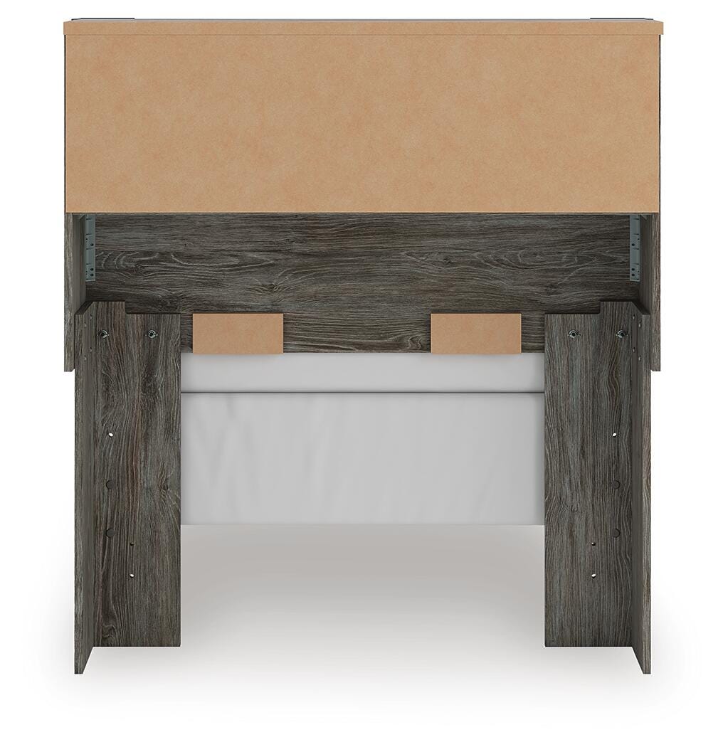 Frandern Bookcase Bed, Dresser and Mirror (B4480-SI) - Image 13