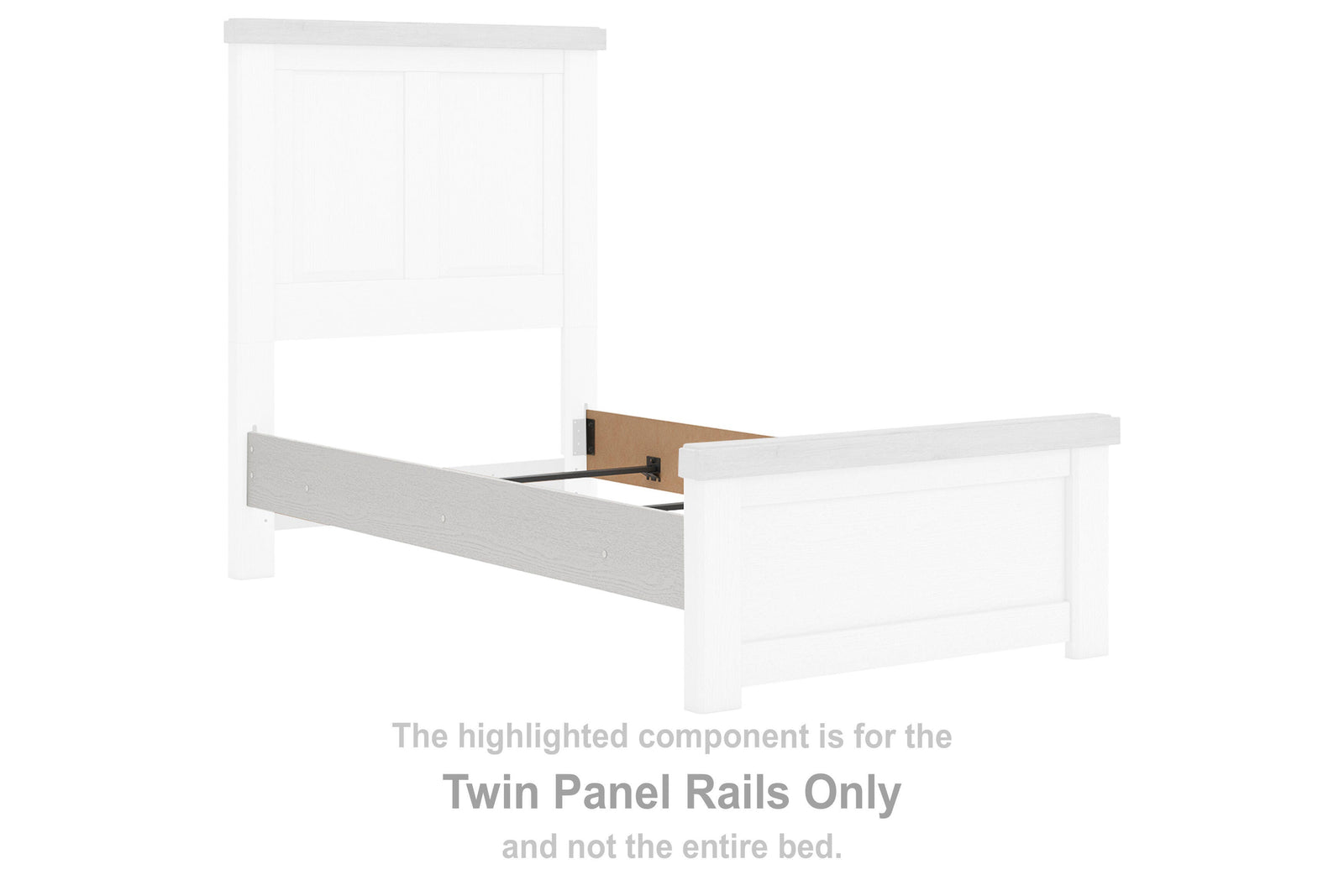 Savonport Panel Rails - White (B4615-SI) - Image 4