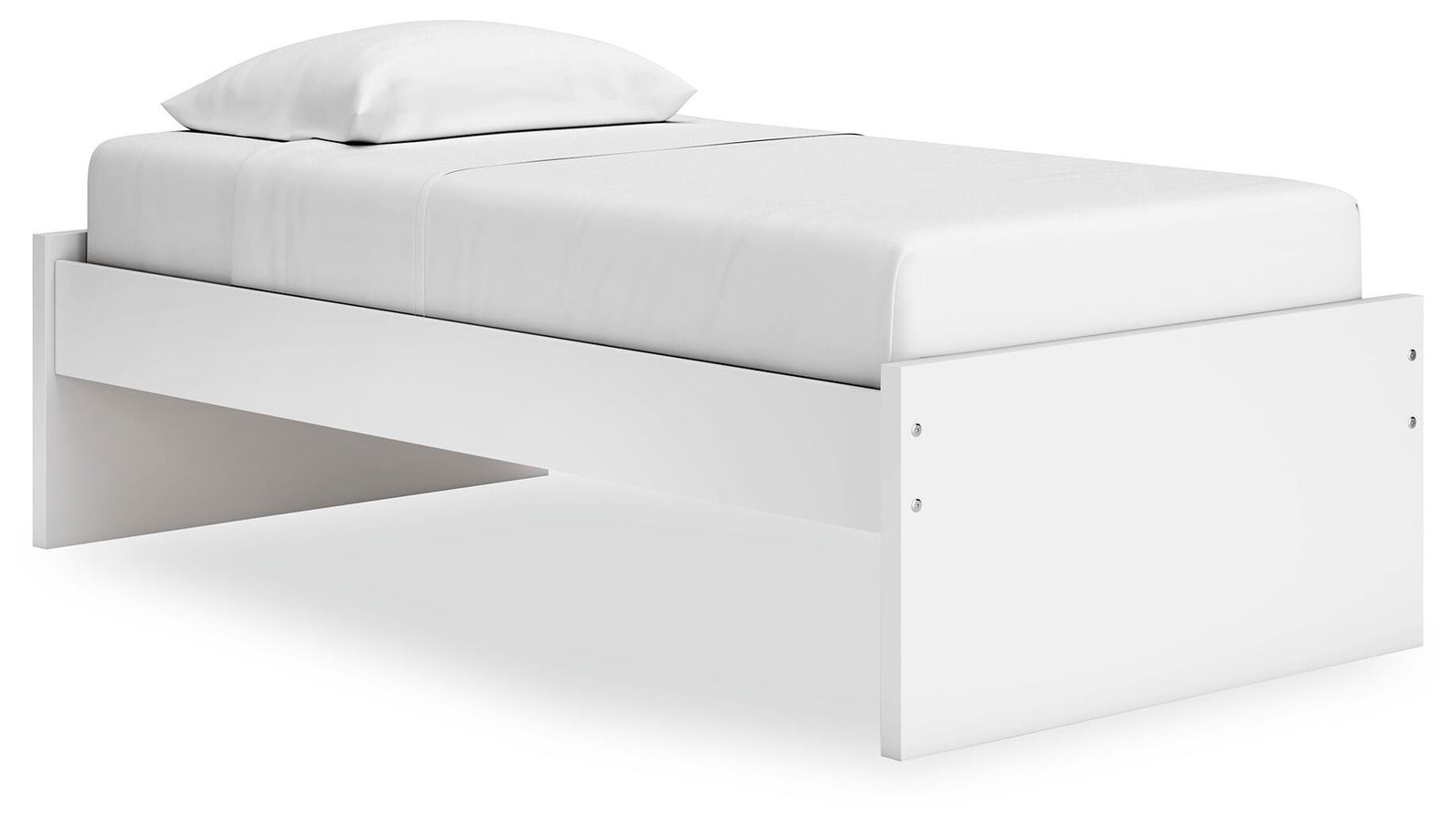 Onita Platform Bed (Youth) - White (EB9630-SI)