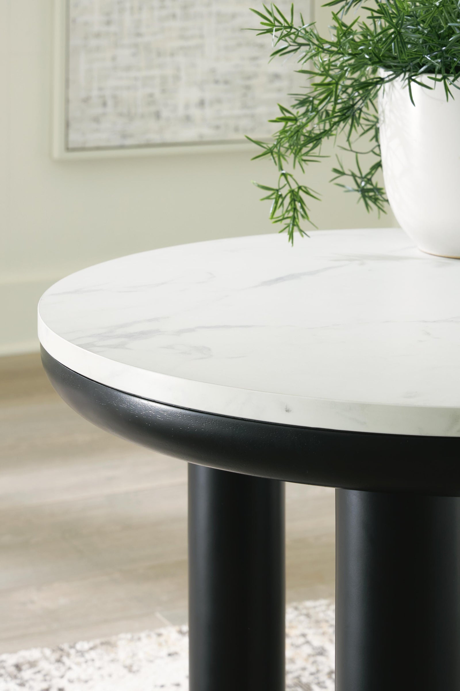 Xandrum Table (Set of 3) - Black/White (T159-SI) - Image 7