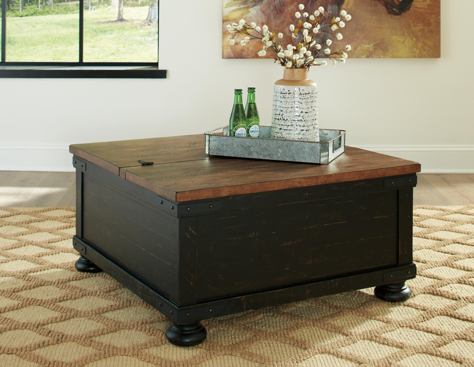 Valebeck Coffee Table and End Table (T468-SI) - Image 12