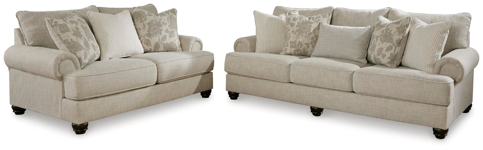 Asanti Sofa and Loveseat (13201-SI)