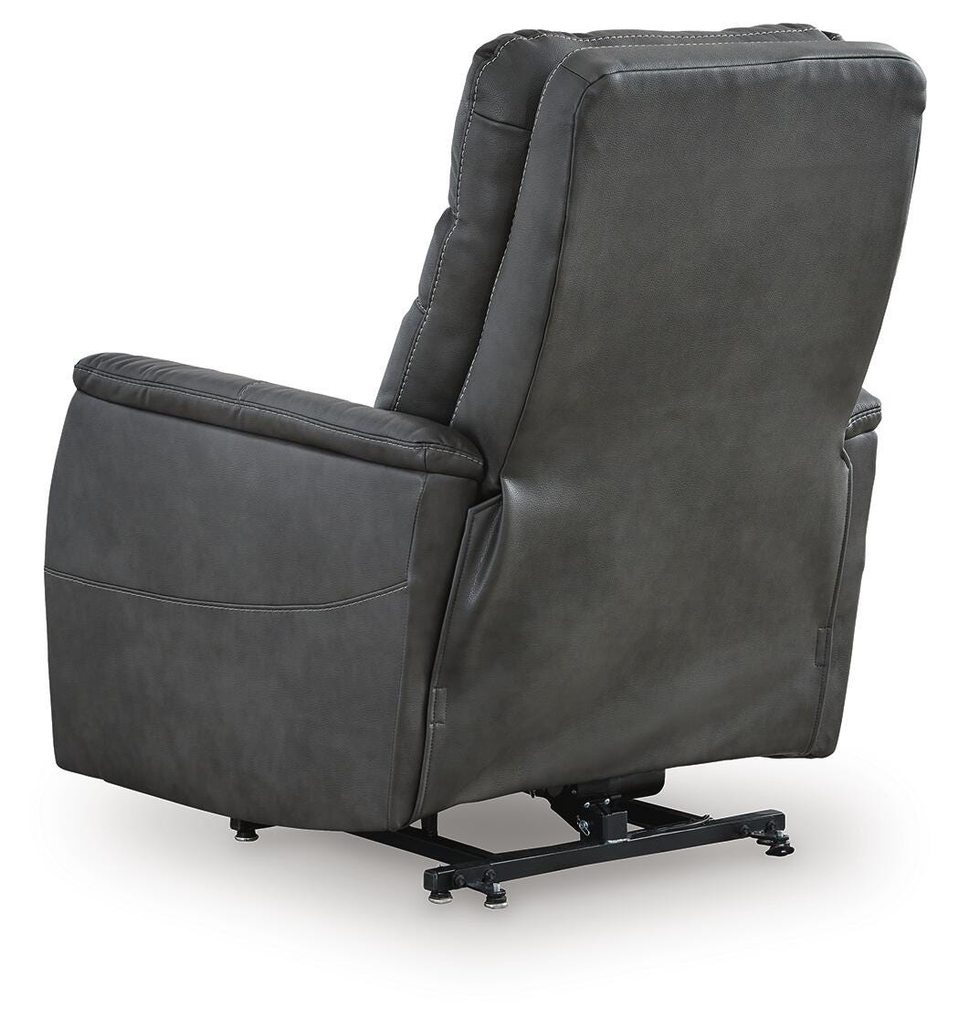 Strawbill Power Lift Recliner (63909-SI) - Image 6
