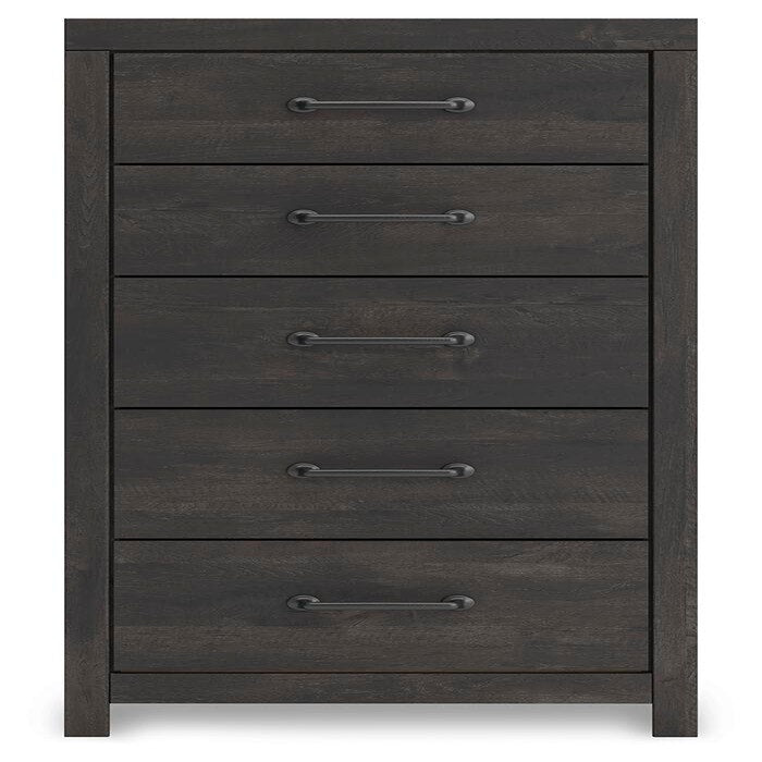 Hollivern Twin Panel Storage Bed, Dresser, Mirror and Chest (PCB2108-SI) - Image 9