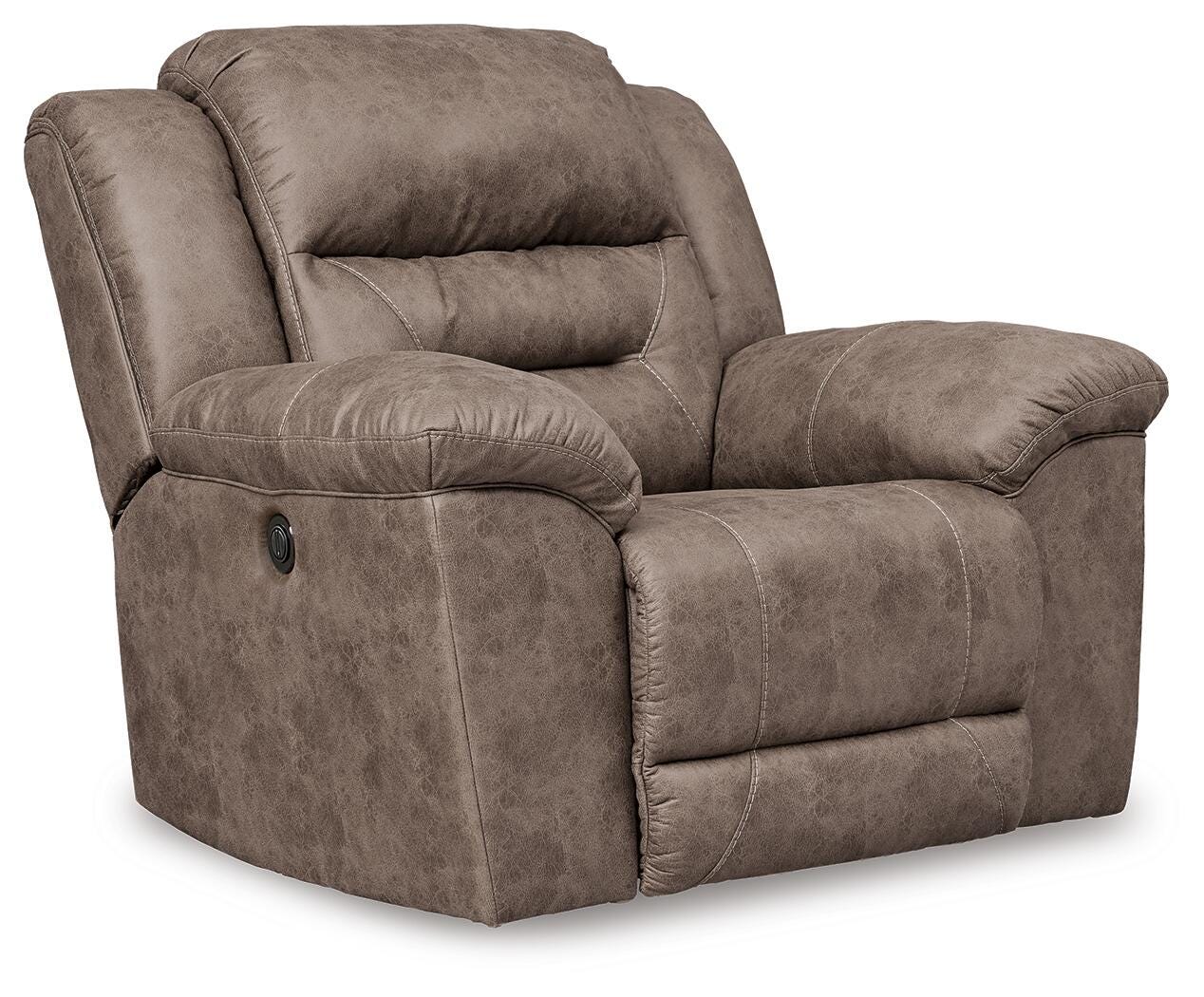 Stoneland Reclining Loveseat with Console (39905-SI) - Image 5