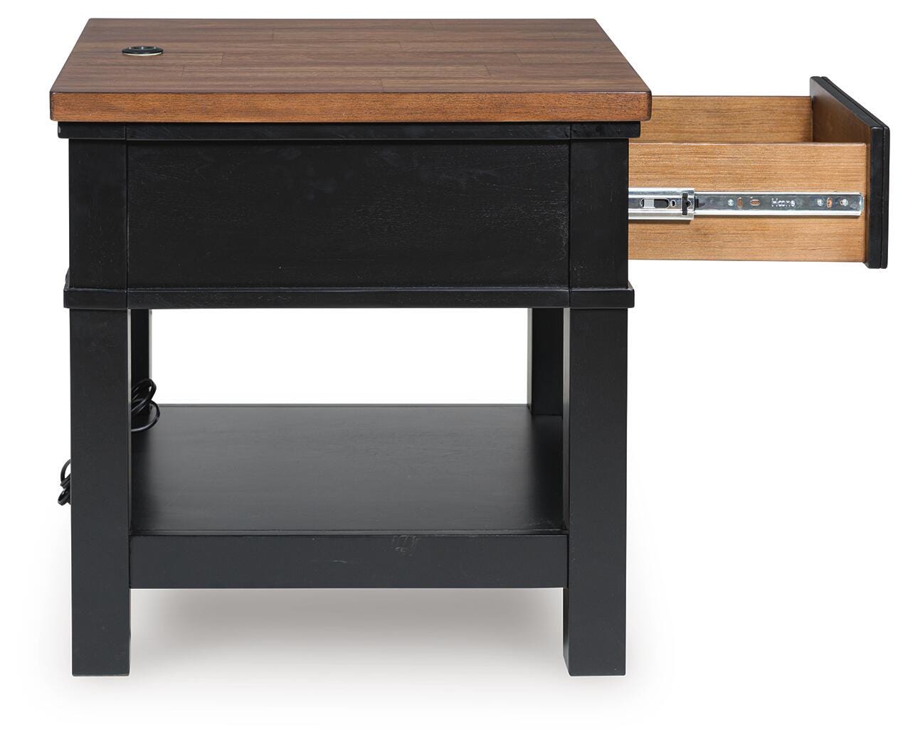 Wildenauer End Table - Brown/Black (T664-SI) - Image 7