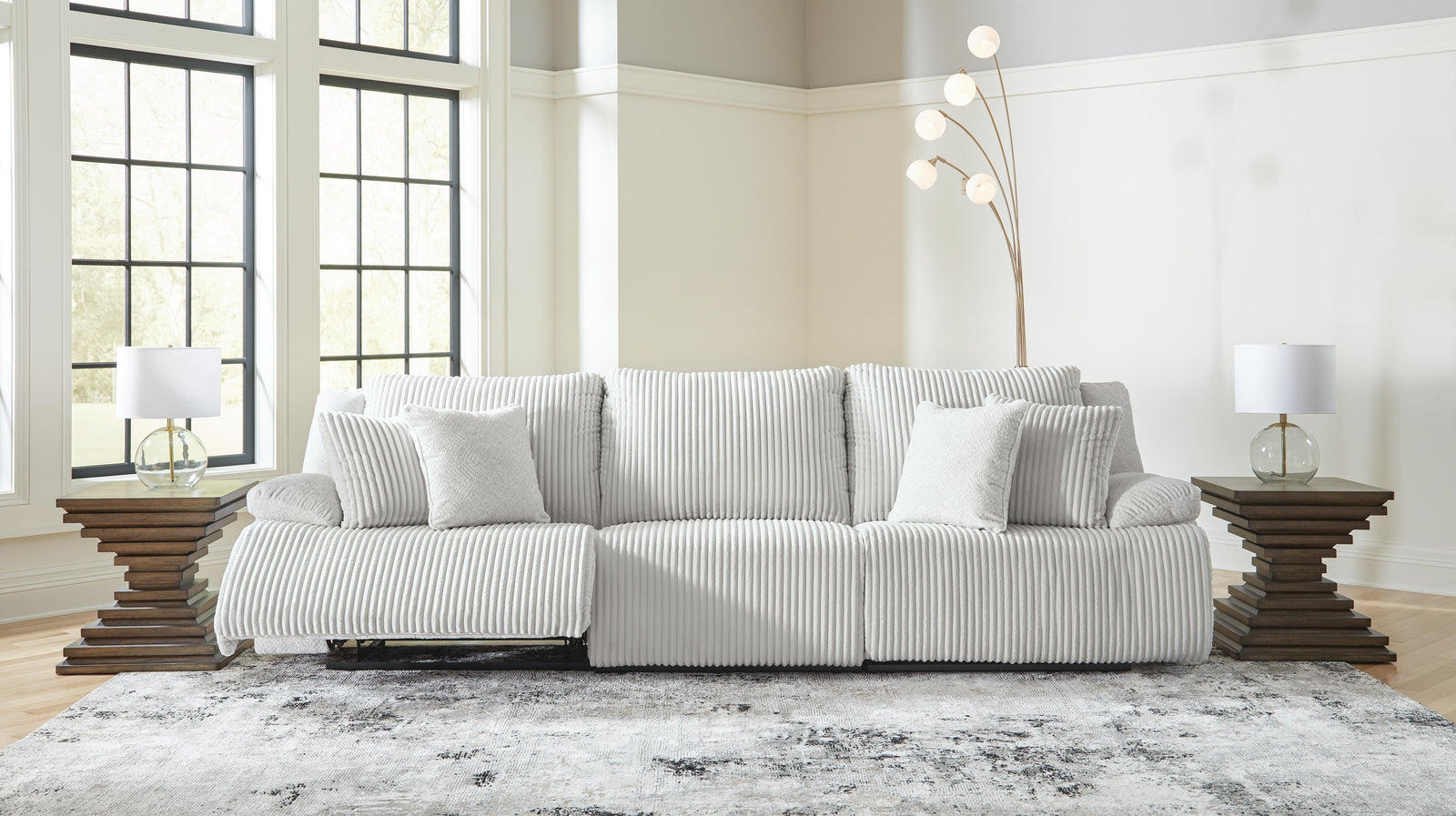 Top Tier 3-Piece Reclining Sectional Sofa (92706-SI) - Image 6