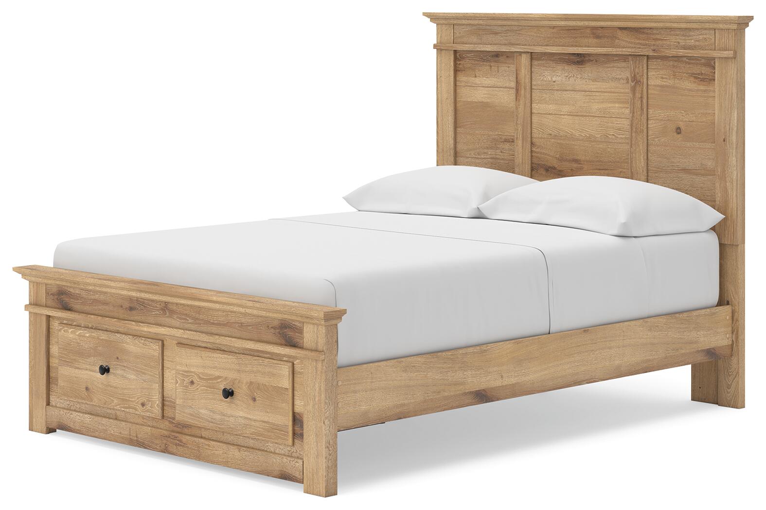 Makidern Full Panel Storage Bed, Dresser and Mirror (PCB1170-SI) - Image 17