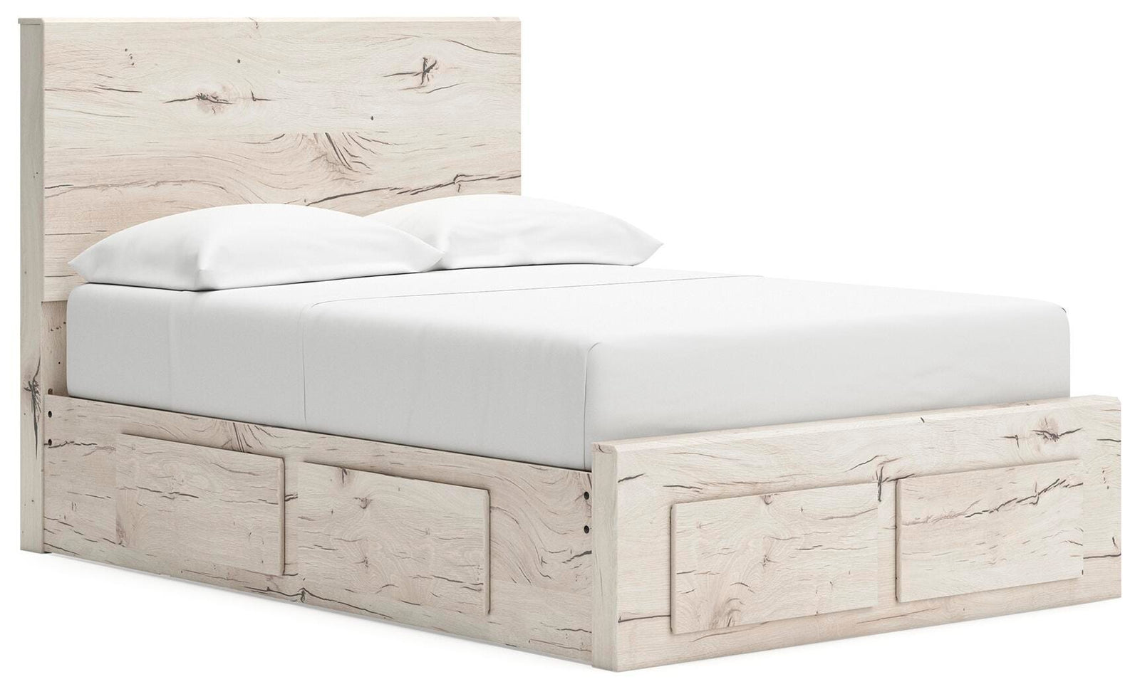 Lawroy Panel Storage Bed (Youth) - Light Natural (B2310-SI) - Image 2