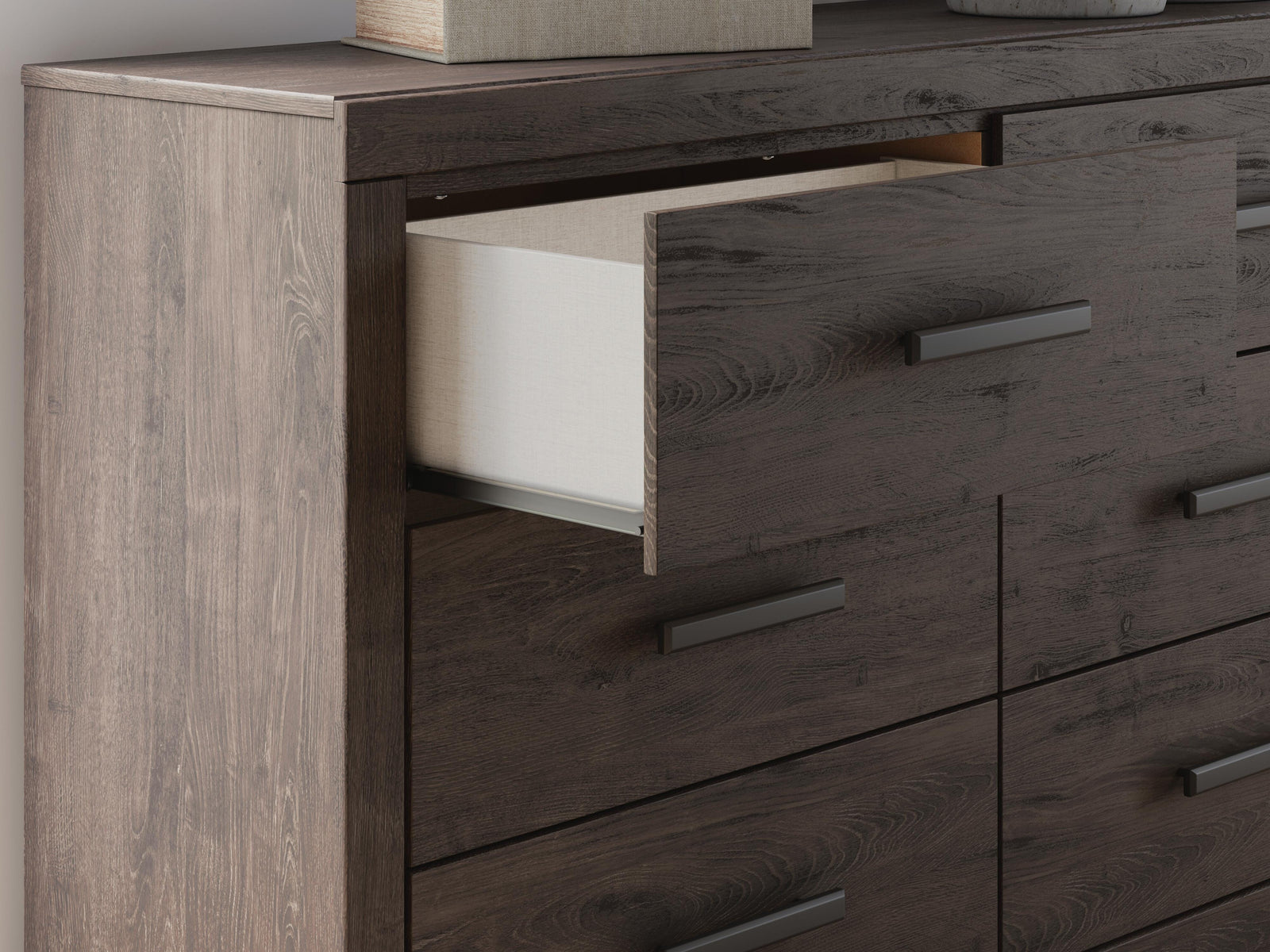 Prendonea Panel Bed, Dresser and Nightstand (B3789-SI) - Image 20