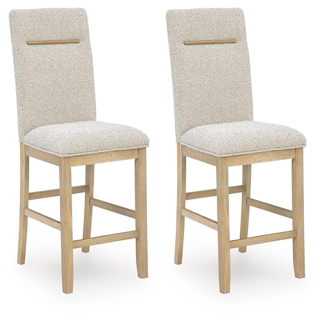 Lasinger Counter Height Barstool (Set of 2) (PCD852-SI)