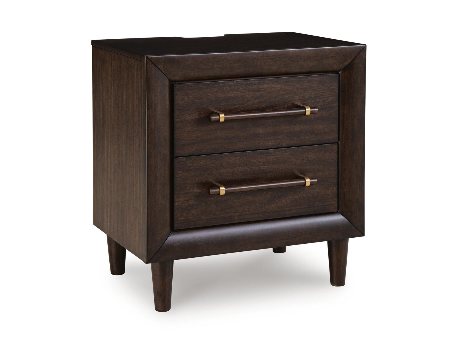 Dantenton Nightstand - Merlot (B611-SI) - Image 4