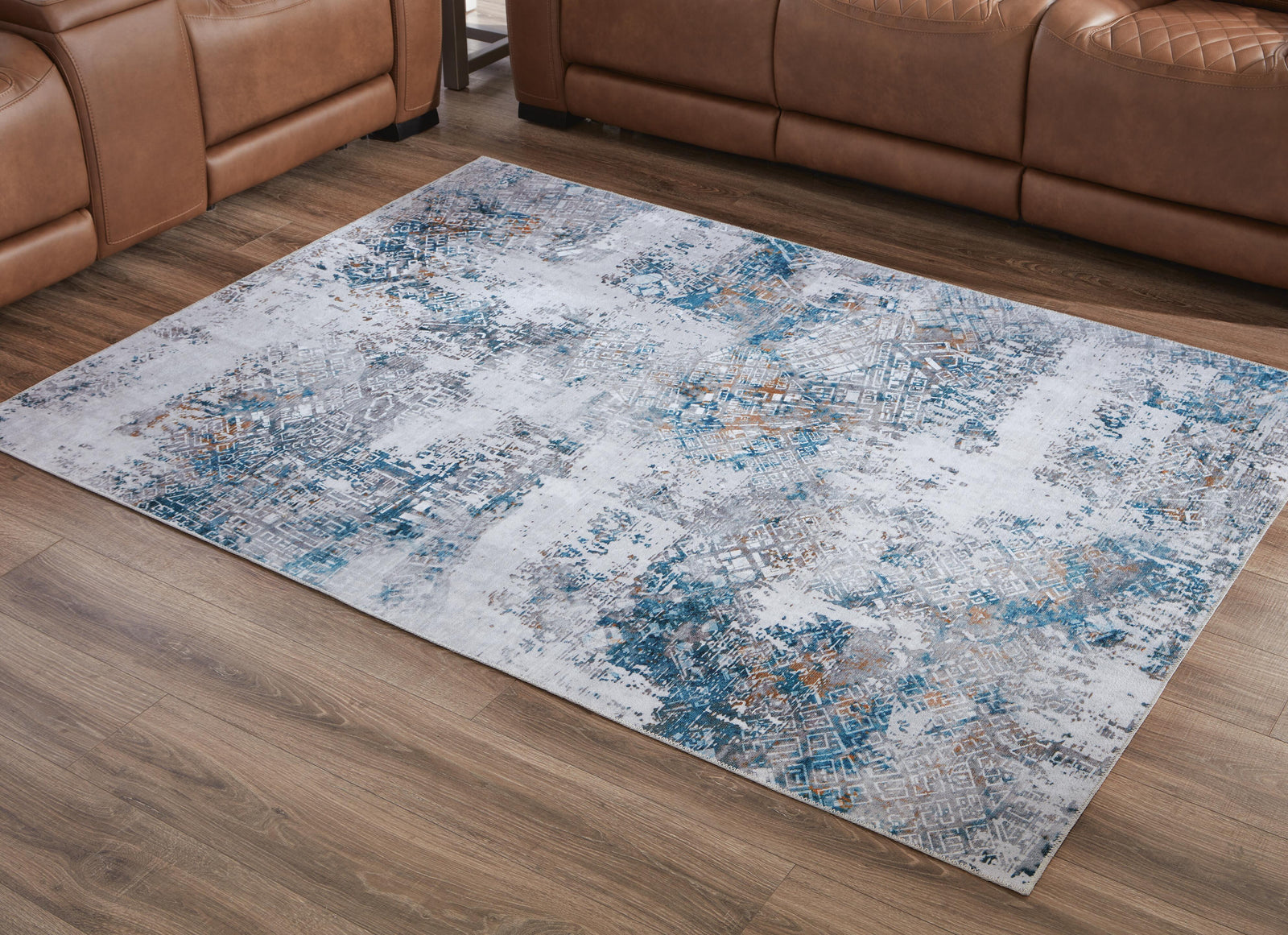 Garyard 5 x 7 Washable Rug (R40577-SI) - Image 2