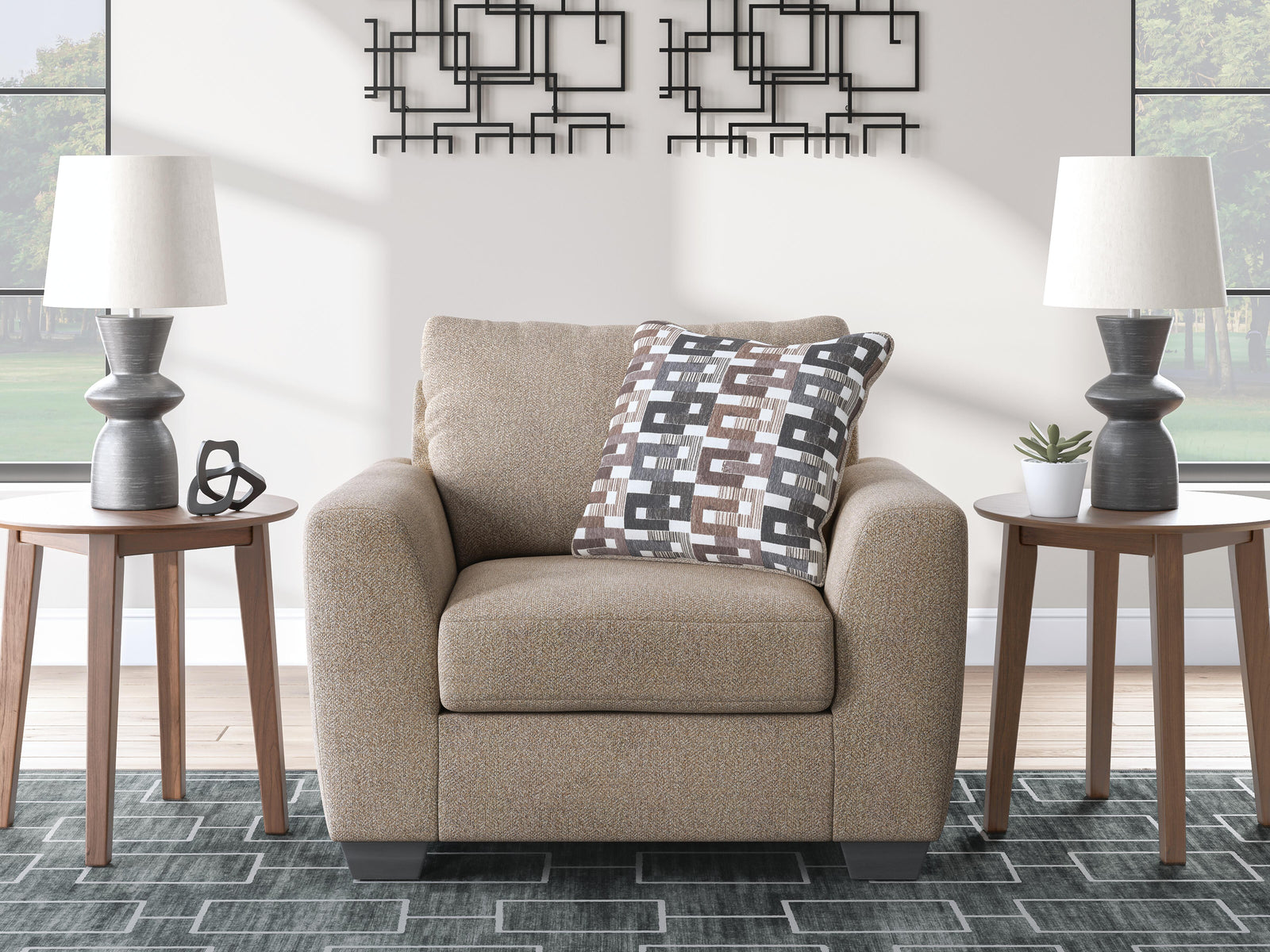 Triston-Peaks Queen Sofa Sleeper (30204-SI) - Image 28