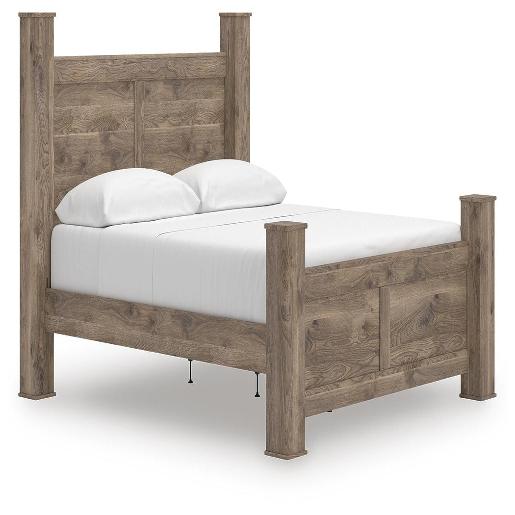 Rusticott King Poster Bed (PCB2260-SI)