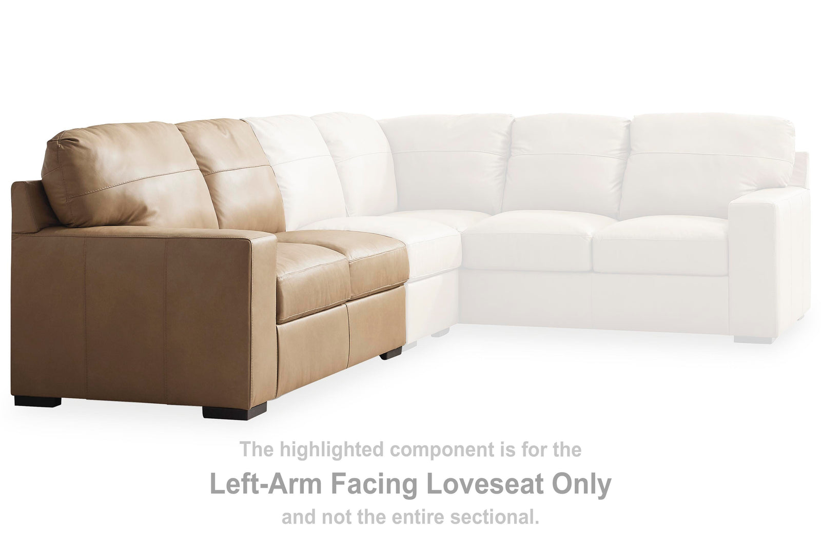 Bandon Left-Arm Facing Sofa with Corner Wedge (38006-SI) - Image 23