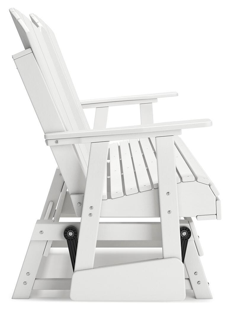 Hyland Wave Outdoor Glider Loveseat (P111-SI) - Image 16