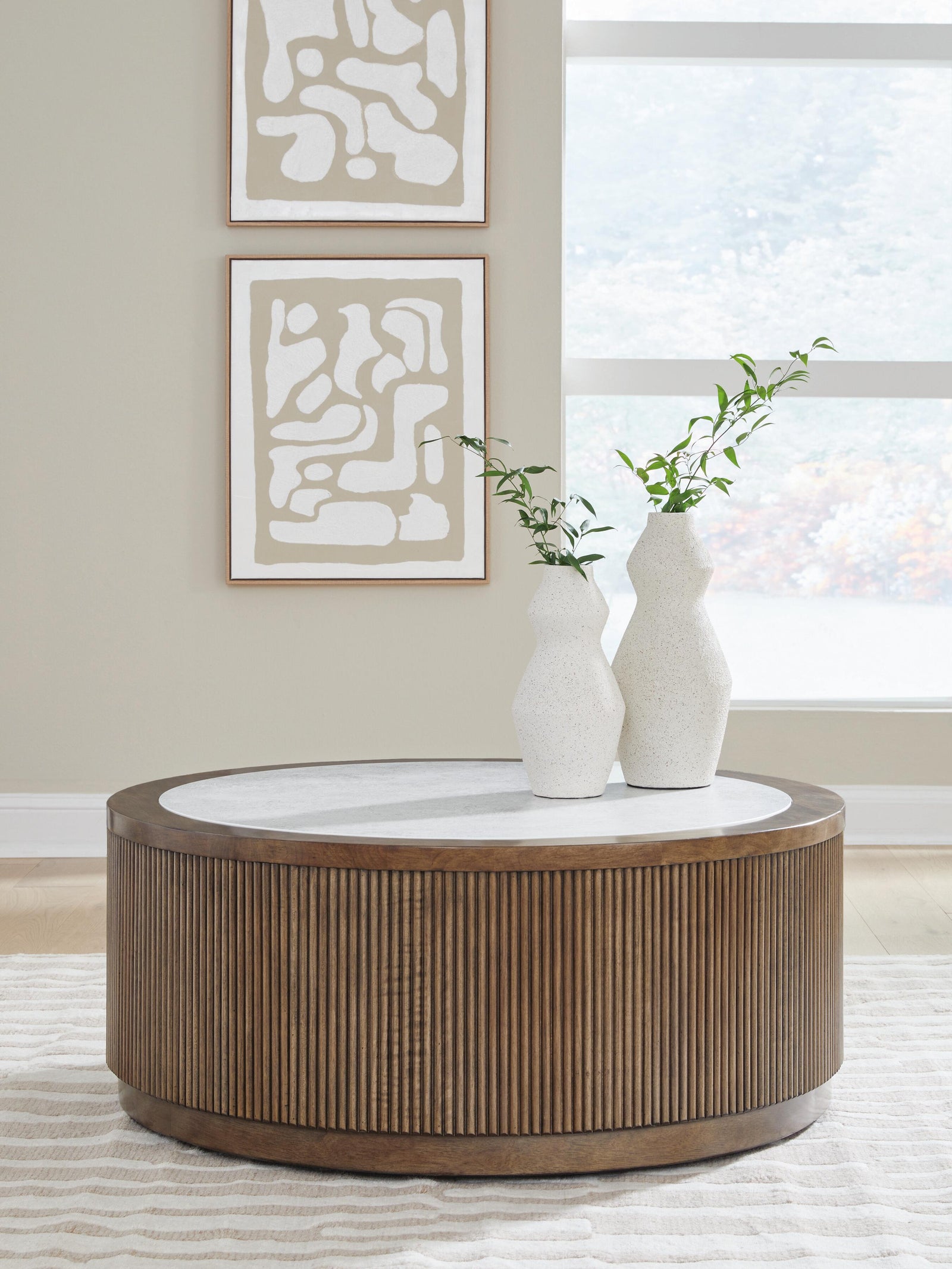 Hadonna Coffee Table - Brown (T658-SI) - Image 2