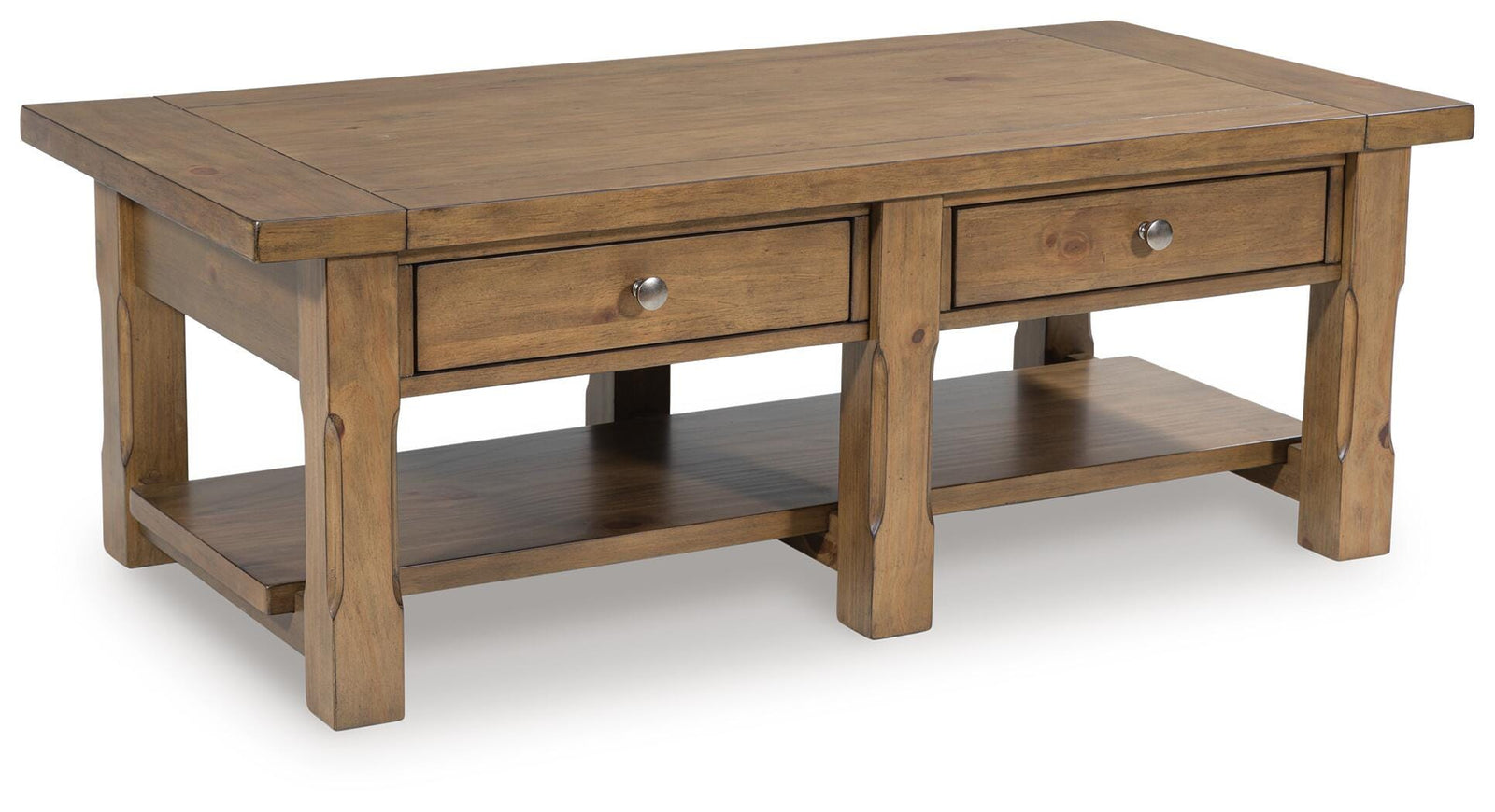 Vandenmore Coffee Table - Medium Brown (T539-SI)