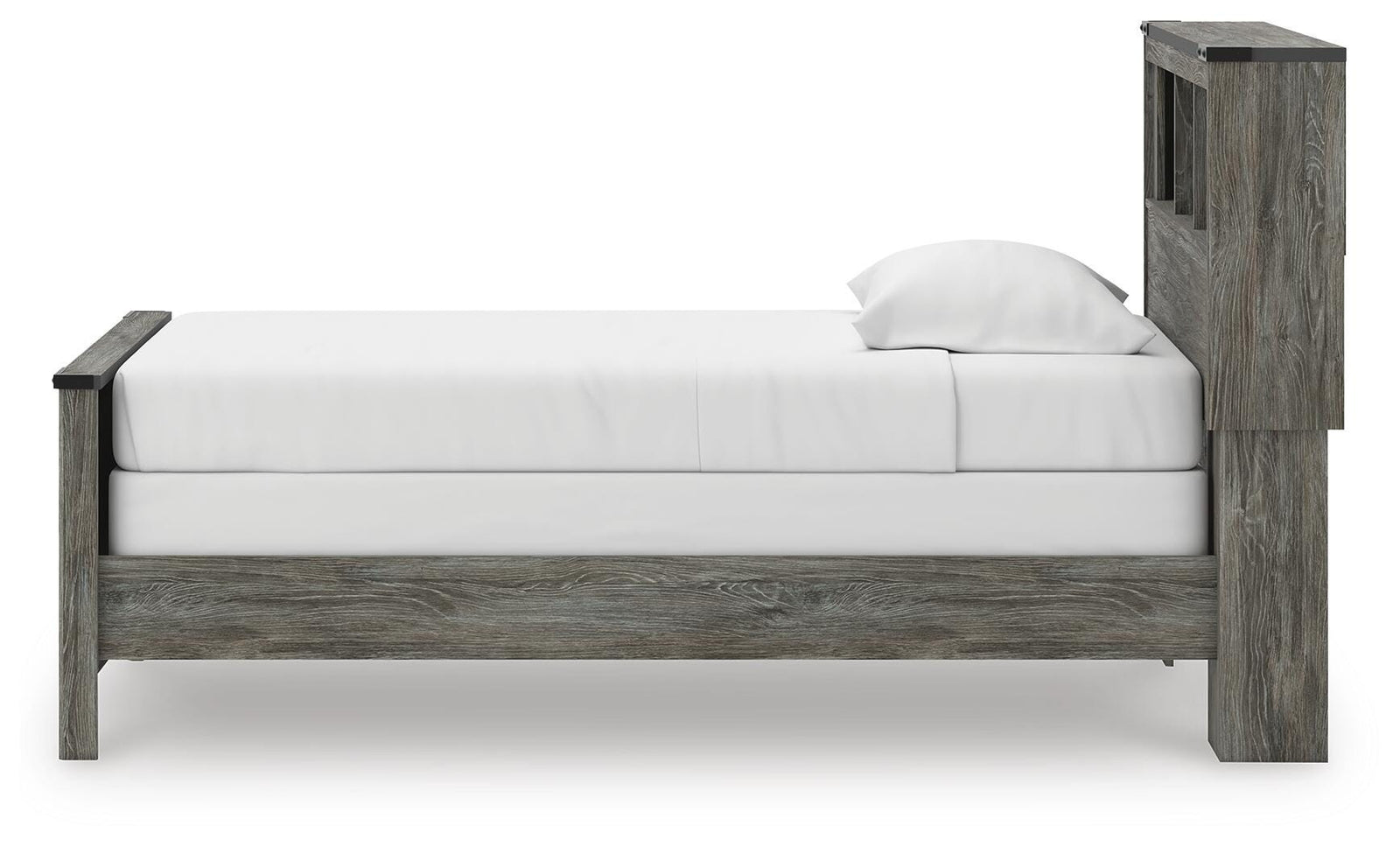 Frandern Bookcase Bed, Dresser and Mirror (B4480-SI) - Image 14