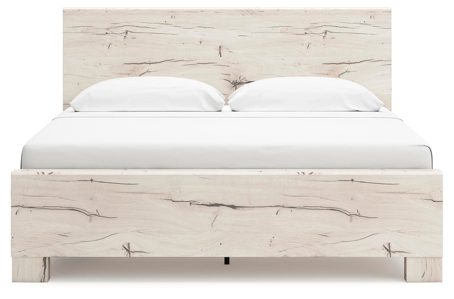 Lawroy Panel Bed with Storage, Dresser and Mirror - Light Natural (B2310-SI) - Image 12