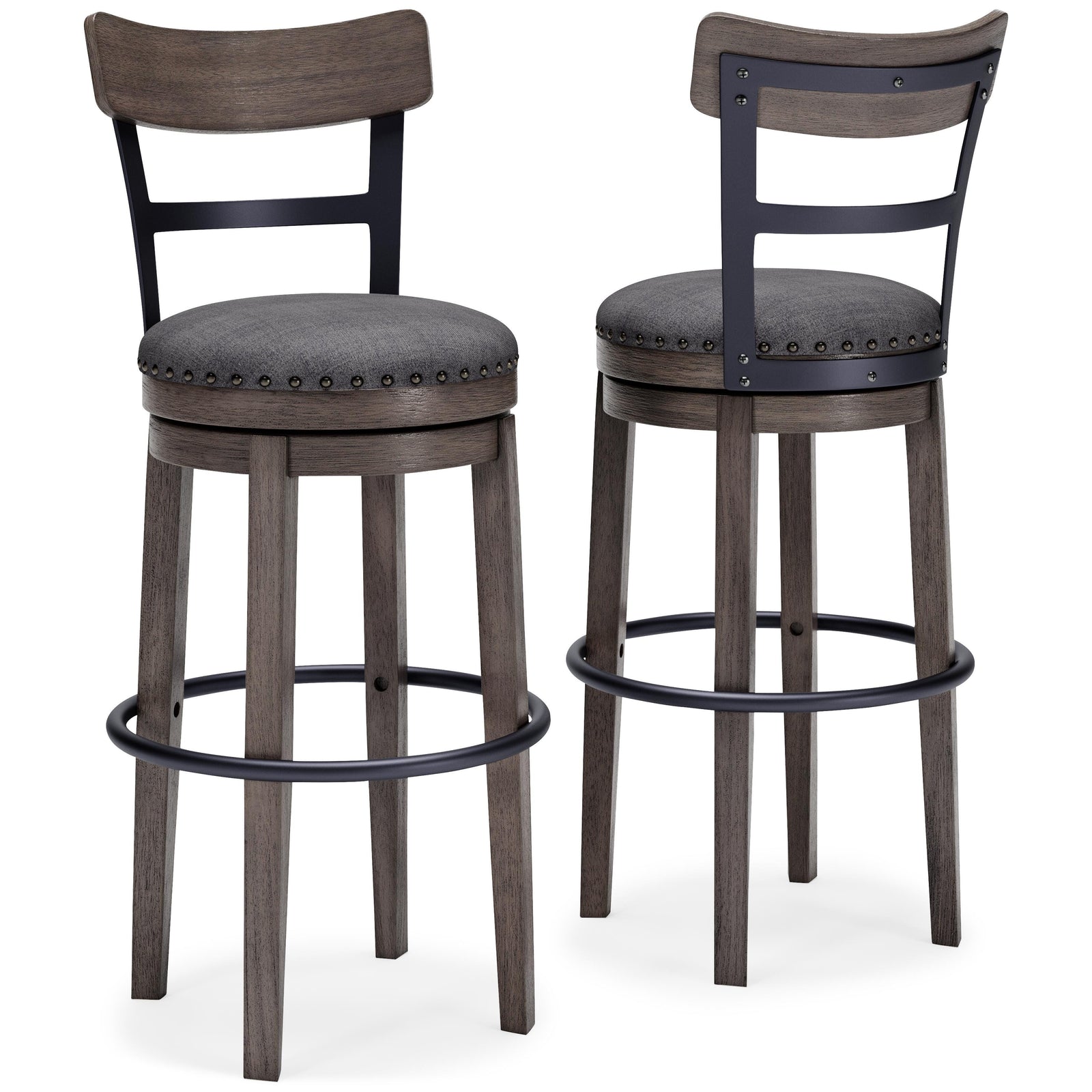 Caitbrook Bar Height Bar Stool (D388-SI) - Image 2