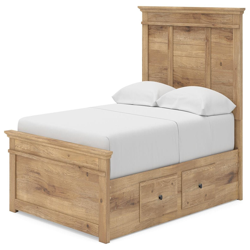 Makidern Full Panel Storage Bed (PCB1170-SI) - Image 3