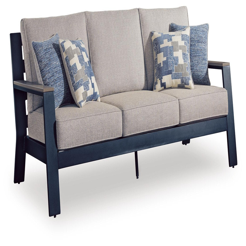 East Beach Outdoor Sofa with Cushion (PCP587-SI) - Image 7