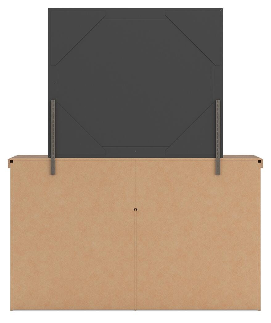 Savonport Panel Bed, Dresser and Mirror (B4615-SI) - Image 6