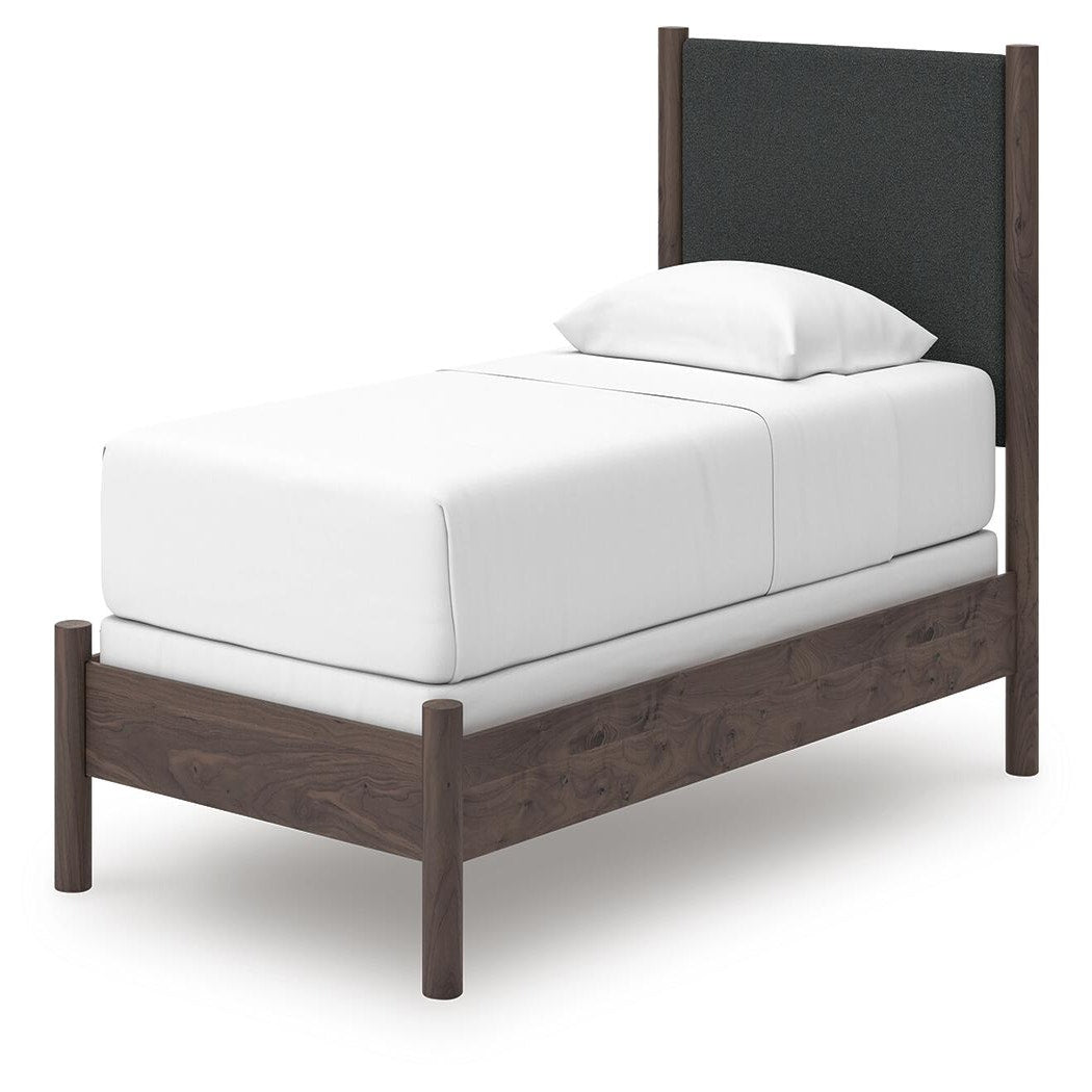 Pamytta Twin Upholstered Panel Bed (PCB2614-SI) - Image 4