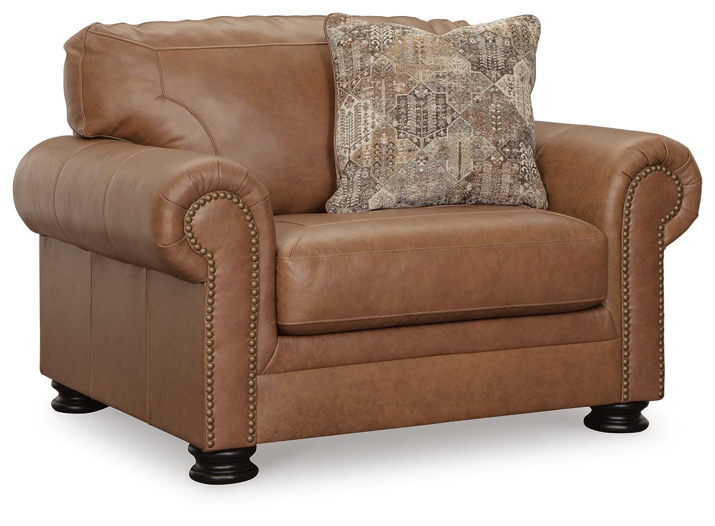 Carianna Oversized Chair and Ottoman (57604-SI) - Image 6