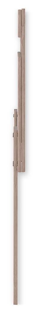 Flannia Panel Headboard (Youth) - Gray (EB2520-SI) - Image 3