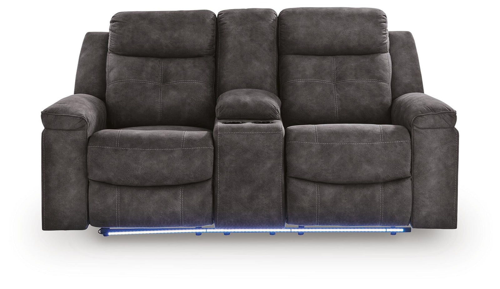Brysonview Reclining Loveseat with Console (63605-SI)