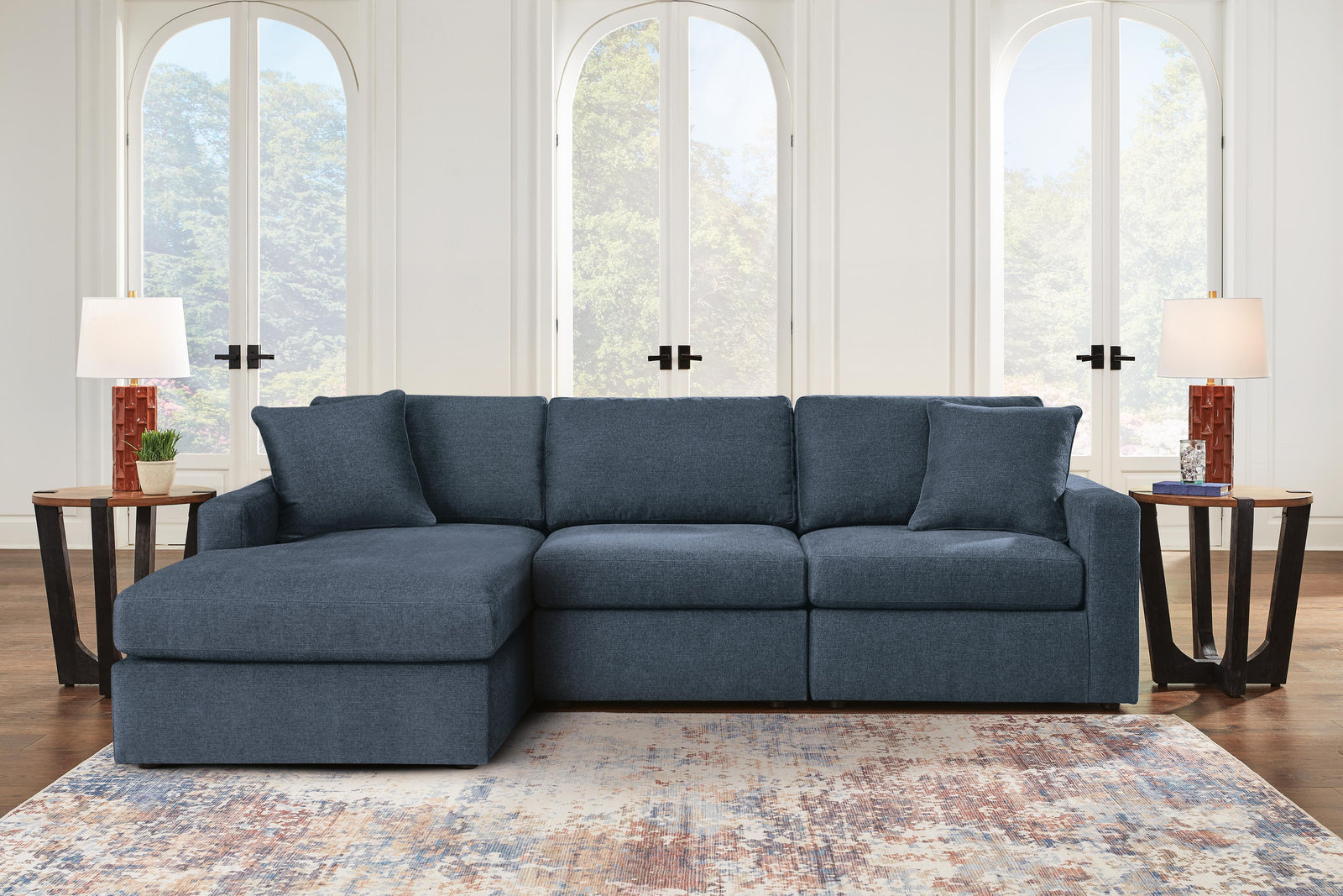 Modmax 3-Piece Sectional with Chaise (92121-SI) - Image 6