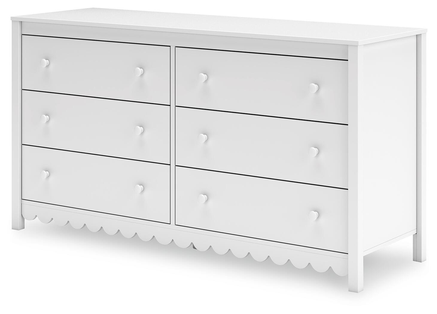 Hallityn Dresser (Youth) - White (EB1810-SI) - Image 3