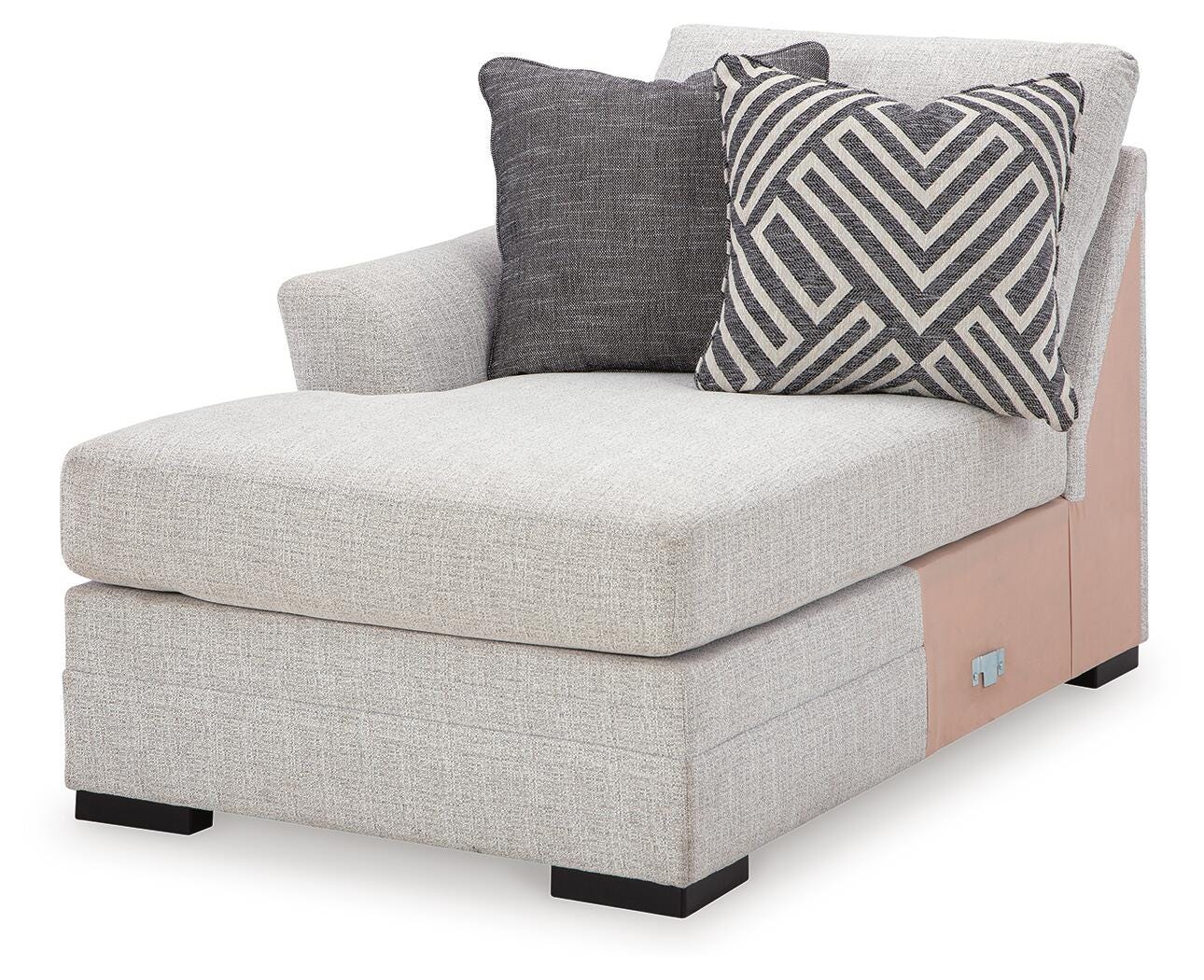 Koralynn Right-Arm Facing Sofa with Corner Wedge (54102-SI) - Image 13