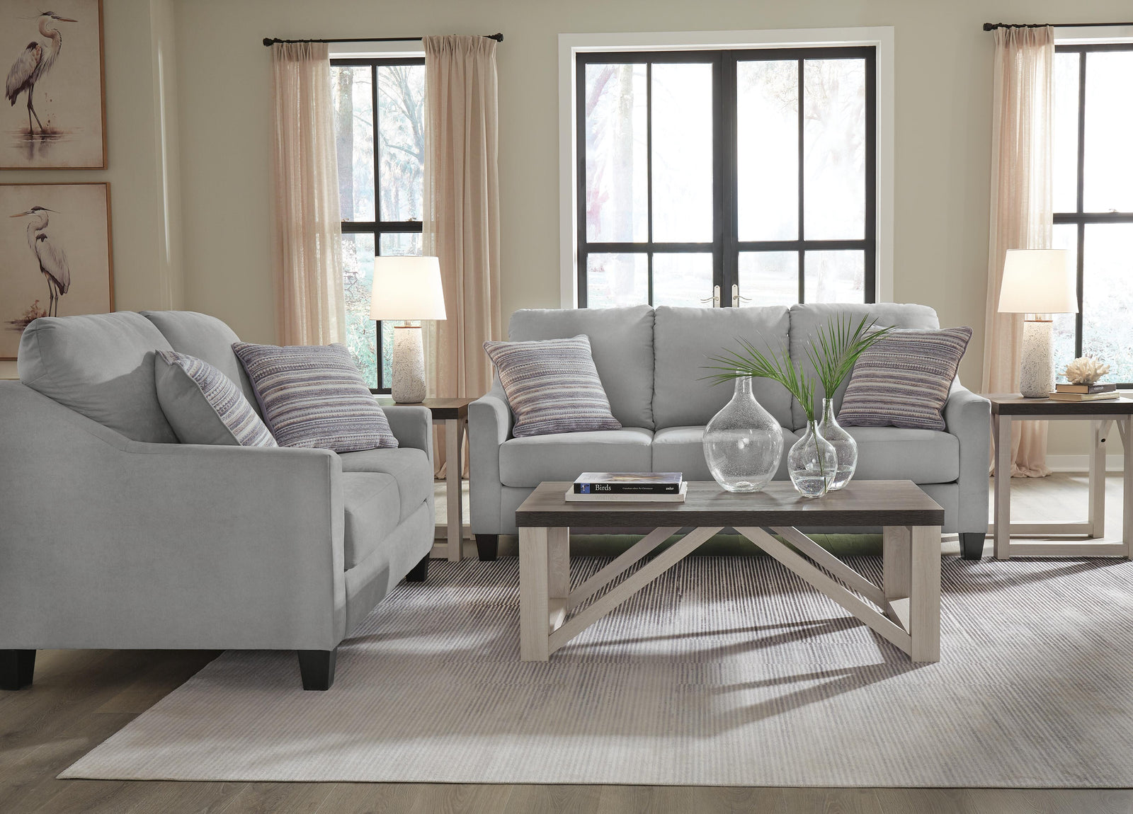 Adlai Sofa and Loveseat (30103-SI) - Image 5