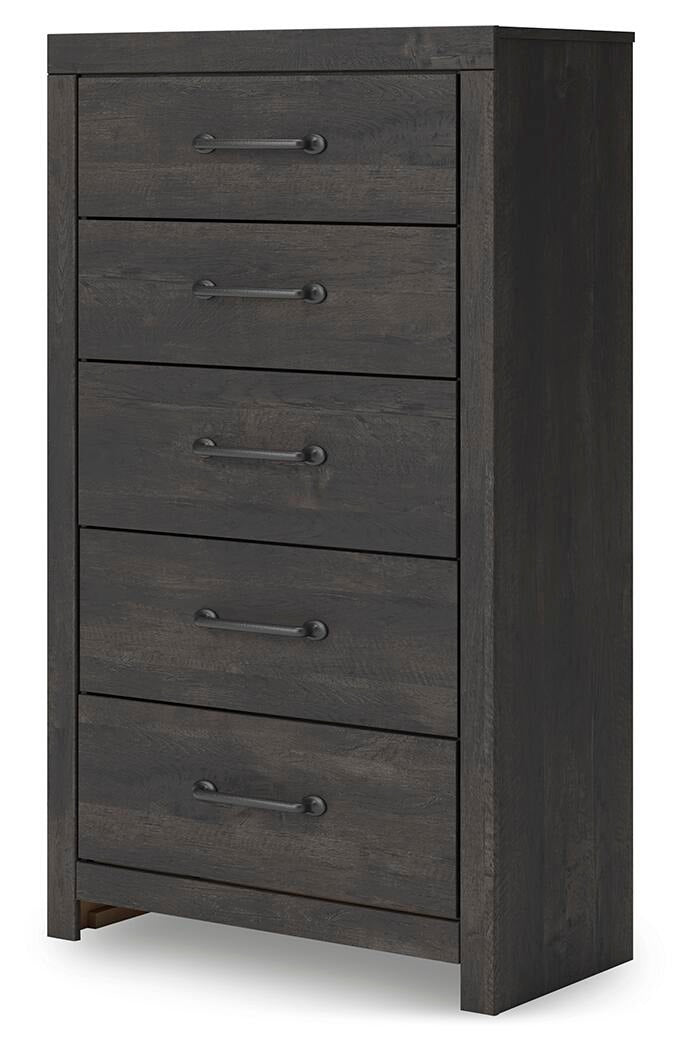 Hollivern Twin Panel Storage Bed, Dresser, Mirror and Chest (PCB2108-SI) - Image 15