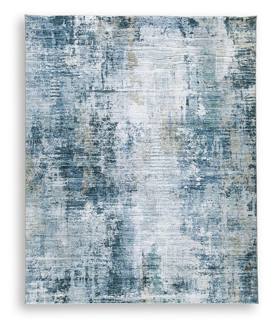 Arlenmont 76 X 96 Memory Foam Area Rug (R40748-SI)