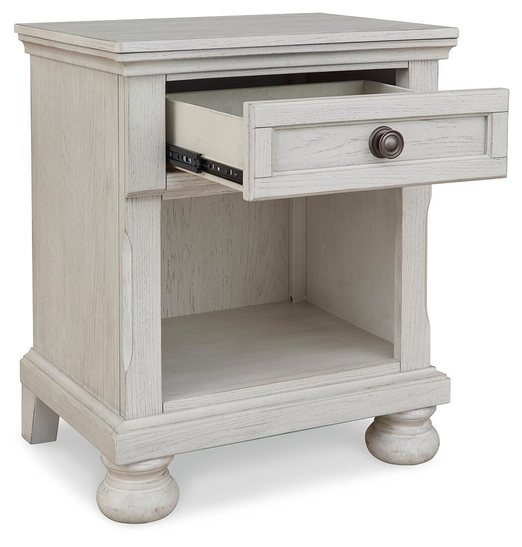 Robbinsdale Nightstand (Youth) - Antique White (B742-SI) - Image 3