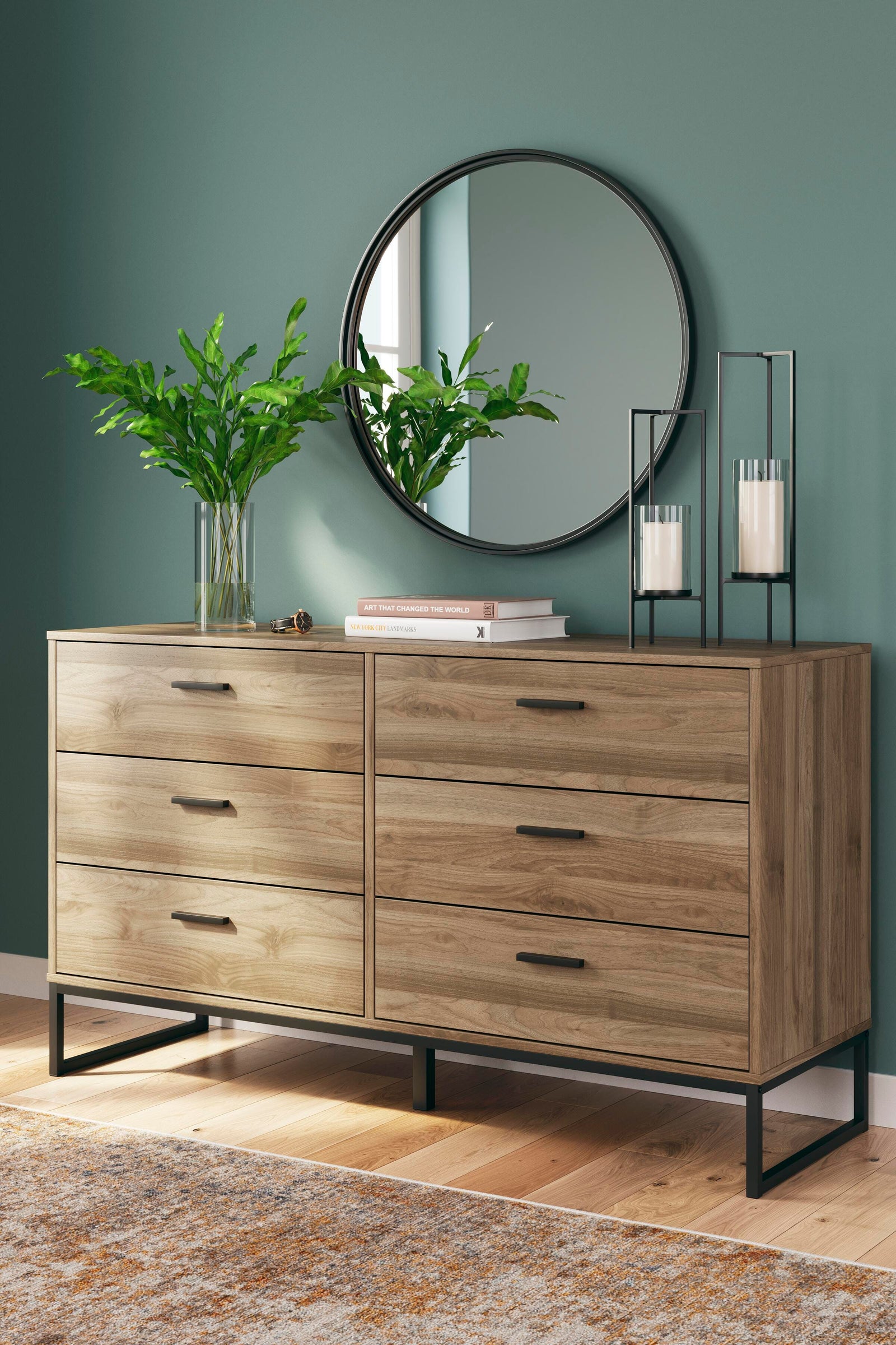 Deanlow Dresser - Honey (EB1866-SI) - Image 9