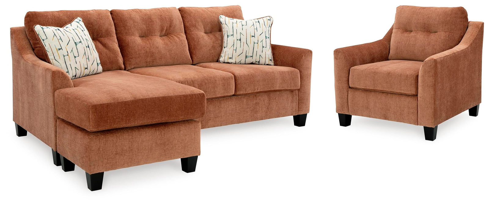 Amity Bay Sofa Chaise and Chair (67204-SI)
