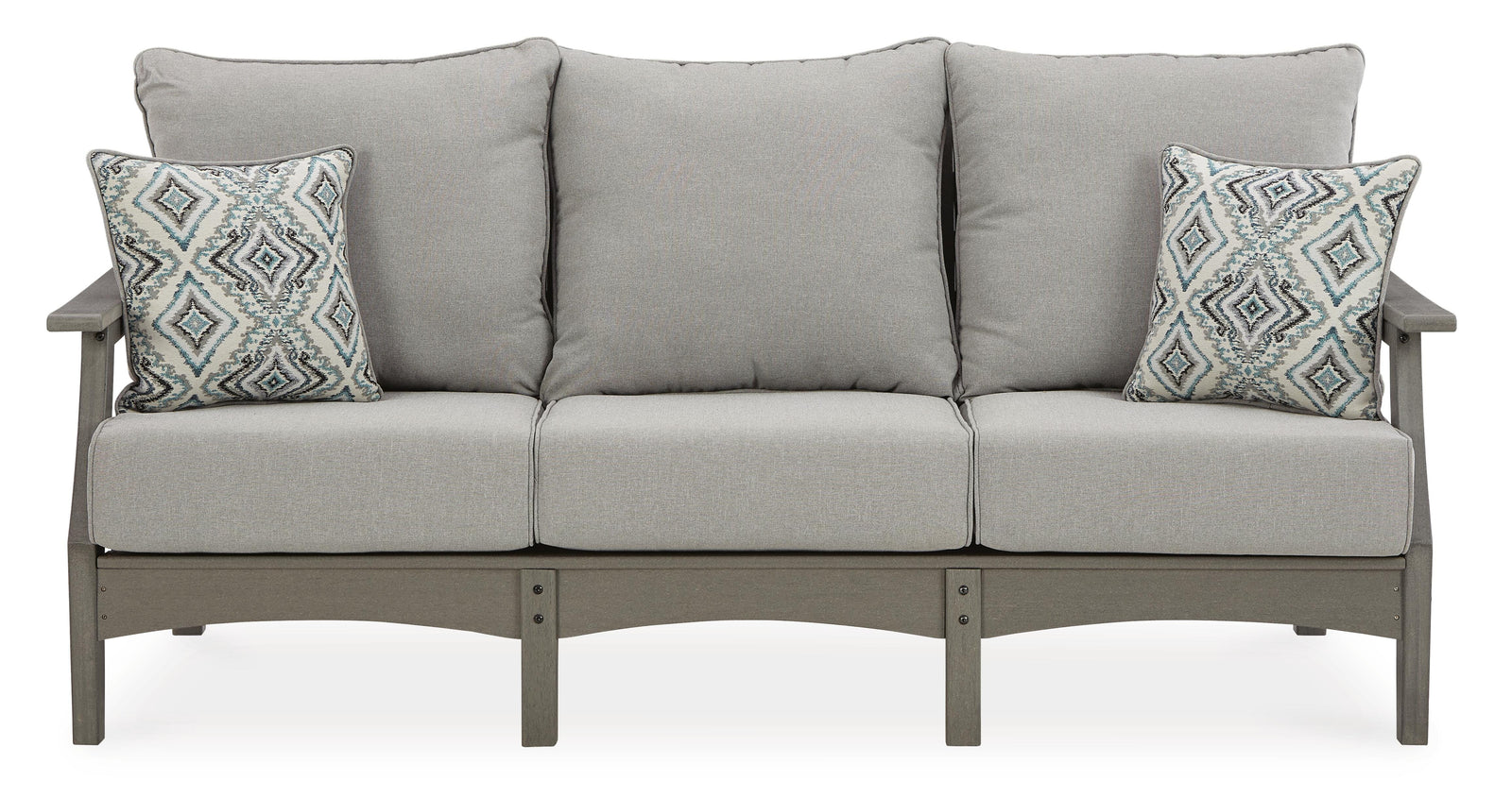 Visola Outdoor Sofa, 2 Lounge Chairs and Coffee Table (P802-SI) - Image 5