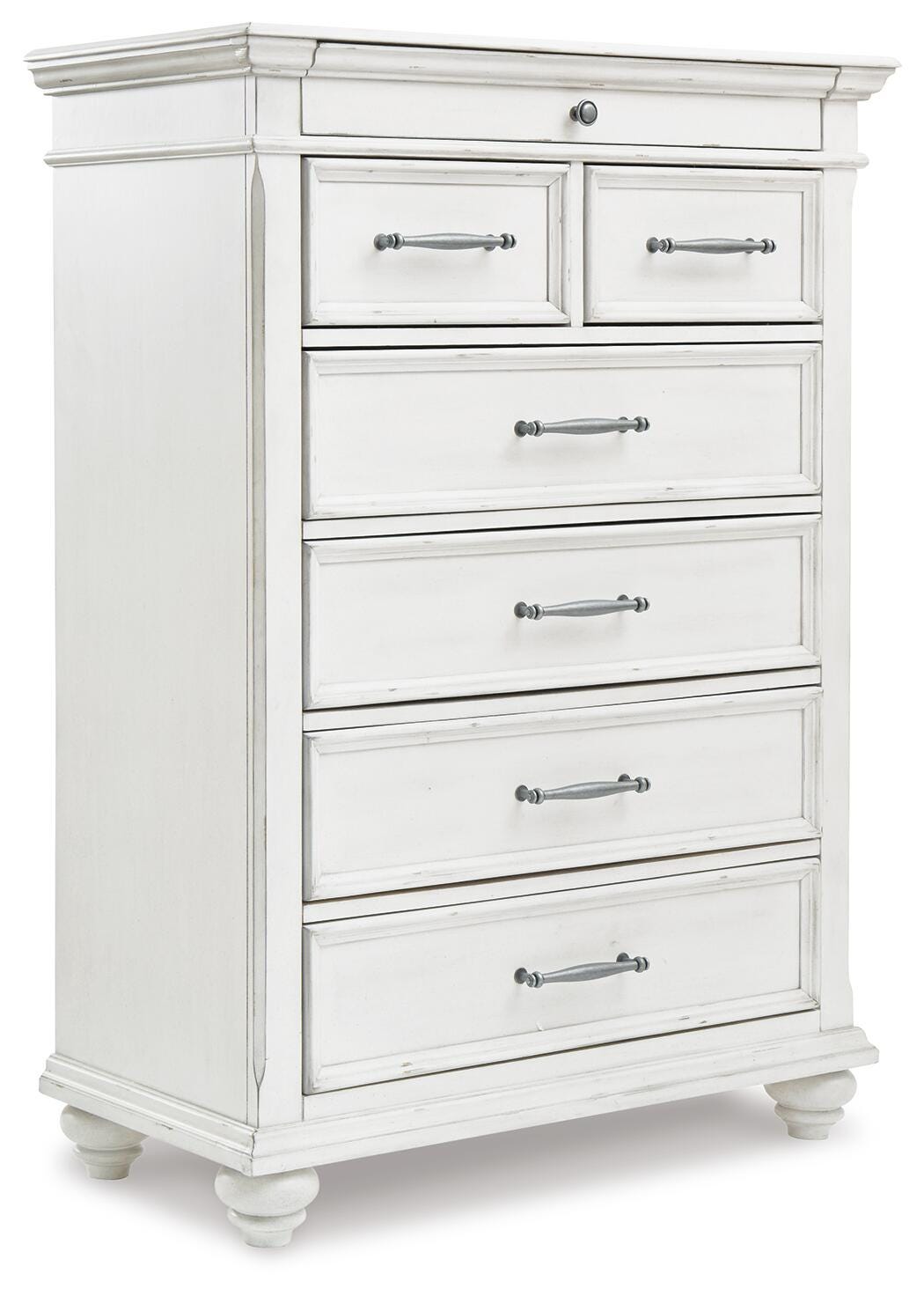 Kanwyn Chest of Drawers - Whitewash (B777-SI) - Image 2