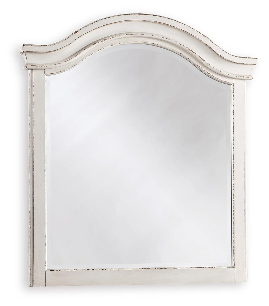 Realyn Bedroom Mirror - Chipped White (B743-SI) - Image 2